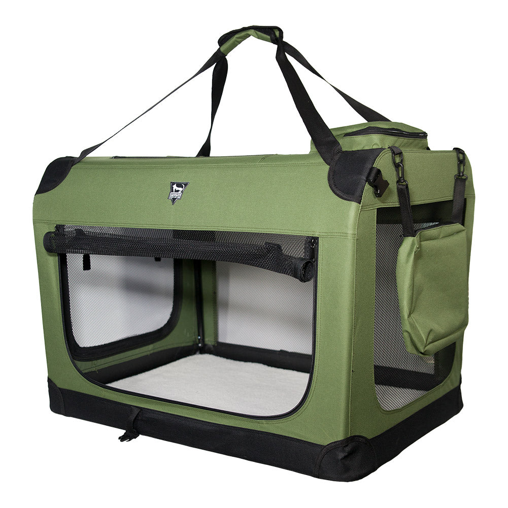 SPOCADO "Palace" transporttas voor huisdieren 82 x 59 x 59 cm groen