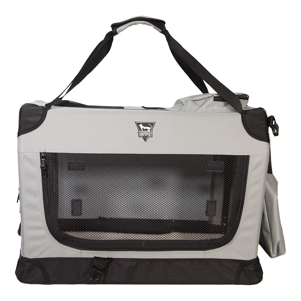 SPOCADO "Palace" Transporttas voor dieren 92 x 64 x 64 cm grijs