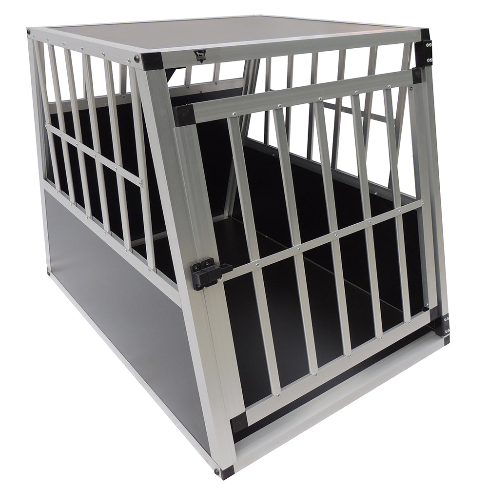 SPOCADO "Villa" Honden Transportbox 91 x 69 x 65 cm zwart/grijs