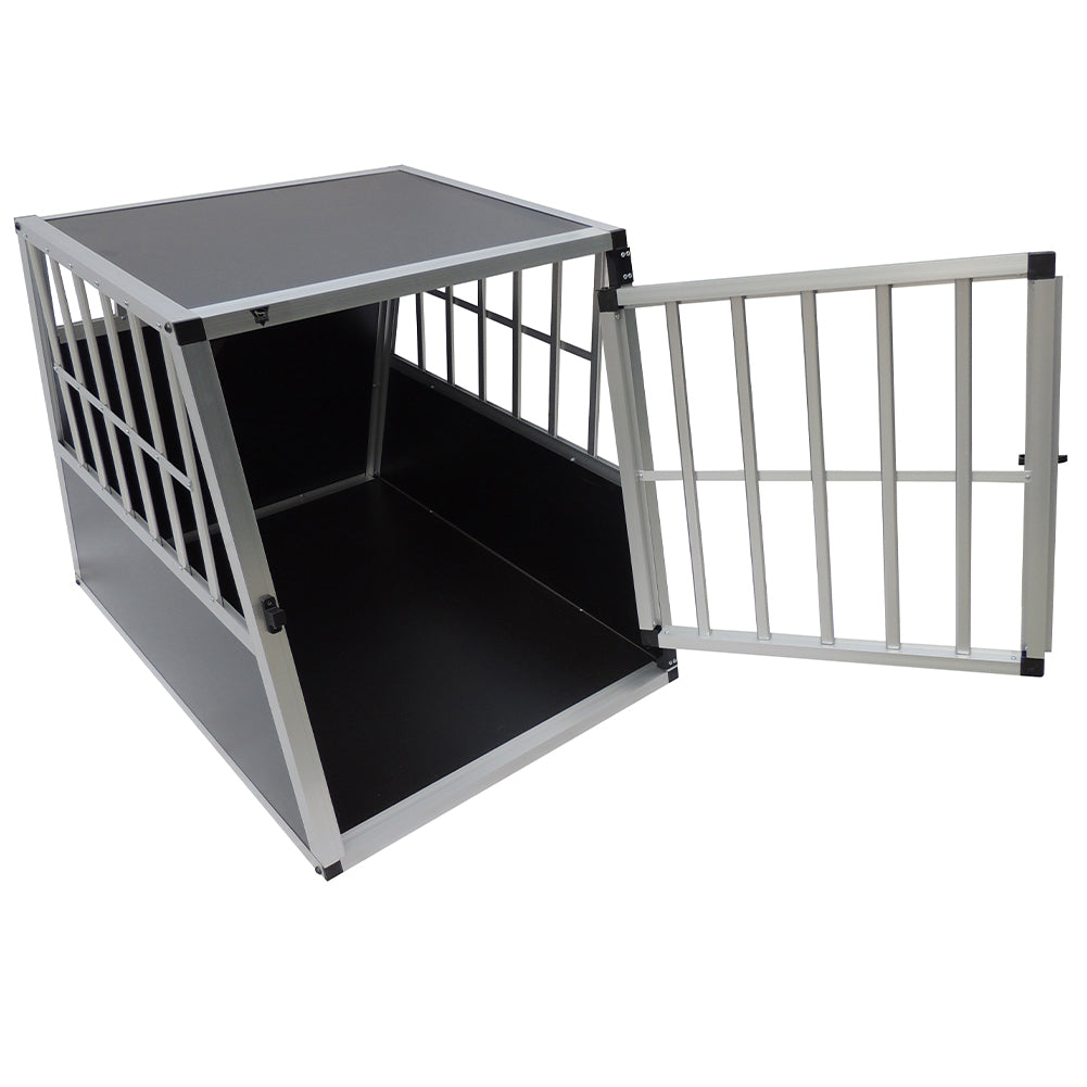 SPOCADO "Villa" Honden Transportbox 91 x 69 x 65 cm zwart/grijs