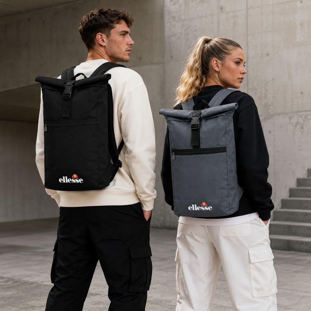 ellesse Venezia Roll-Top Unisex Rugzak 25 L SHBA4819-GREY