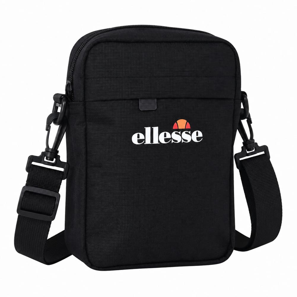 ellesse Manifatto Unisex Messenger Tas SHBA4820-BLACK