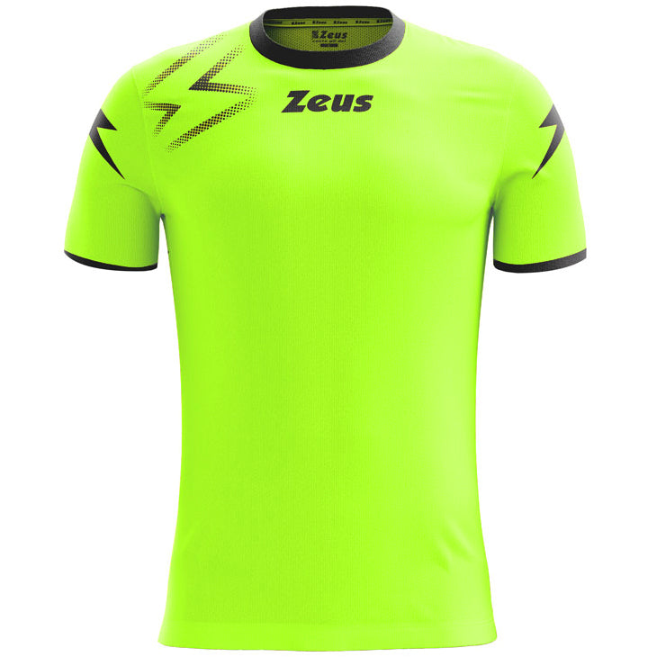 Zeus Mida voetbalshirt neongeel
