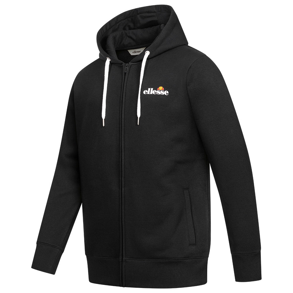 ellesse Klemerio Full Zip Hooded Sweatshirt voor heren SOP23857-Black