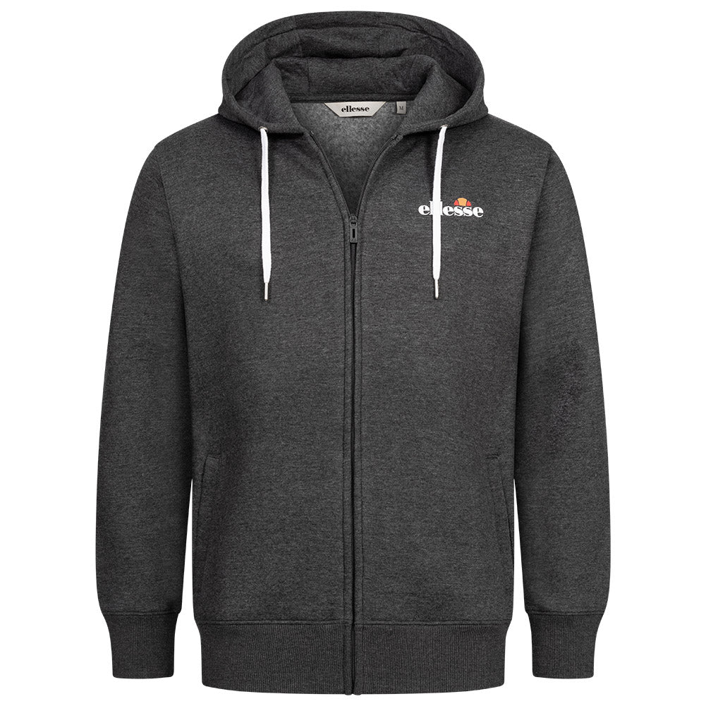 ellesse Klemerio Full Zip Hooded Sweatvest voor heren SOP23857-Dk Grey