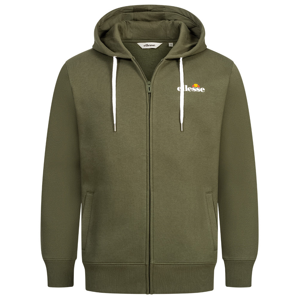 ellesse Klemerio Full Zip Hooded Sweatshirt voor heren SOP23857-Khaki