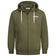 ellesse Klemerio Full Zip Hooded Sweatshirt voor heren SOP23857-Khaki – S