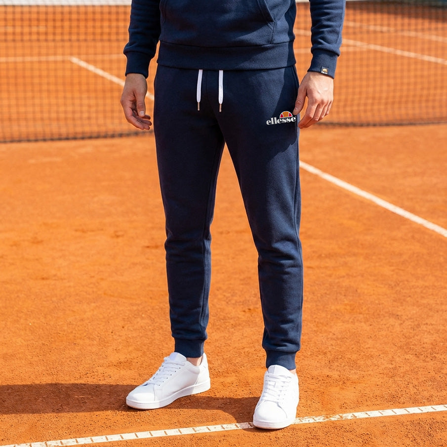 ellesse Karneid Sweat Pants Heren Joggingbroek SOP23858-Navy