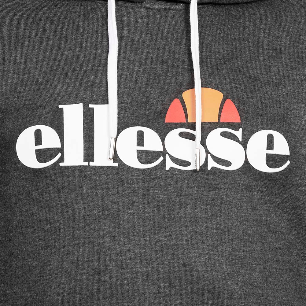 ellesse Monesiglio Hoody Heren Capuchon Sweatshirt SOP23865-Dk Grey