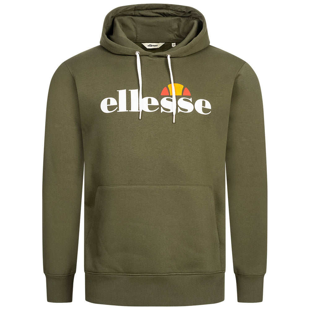 ellesse Monesiglio Hoody Heren Capuchon Sweater SOP23865-Khaki