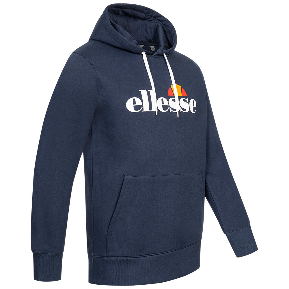 ellesse Monesiglio Hoody Heren Capuchon Sweatshirt SOP23865-Navy