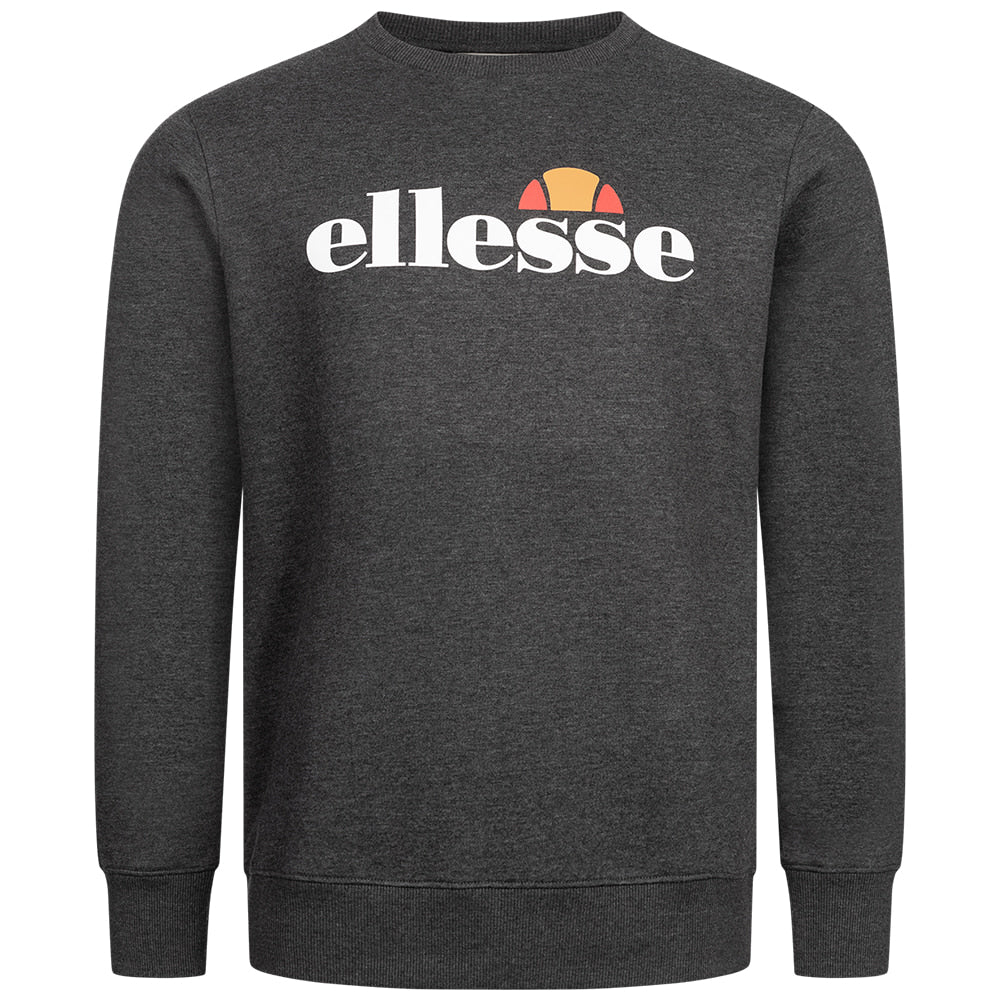 ellesse Kanya Crew Heren Sweatshirt SOP24044-Dk Grey