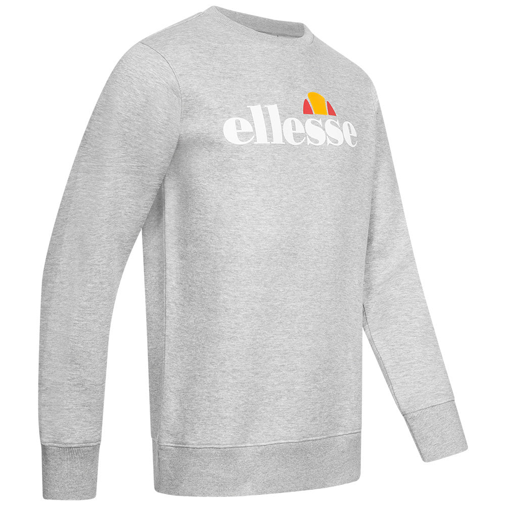 ellesse Kanya Crew Heren Sweatshirt SOP24044-Lt Grey Marl