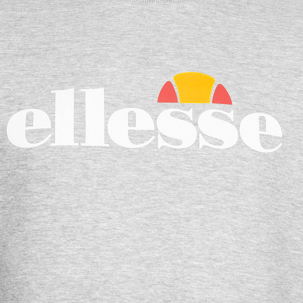 ellesse Kanya Crew Heren Sweatshirt SOP24044-Lt Grey Marl