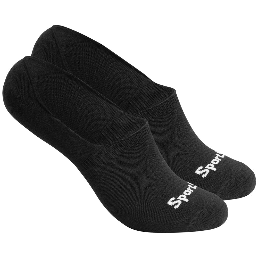 SportSpar.de "Sparlinge" Kousenvoetjes Sneakersokken 3 paar zwart