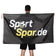 SportSpar.de Vlag 90 x 150 cm – Eén maat voor iedereen