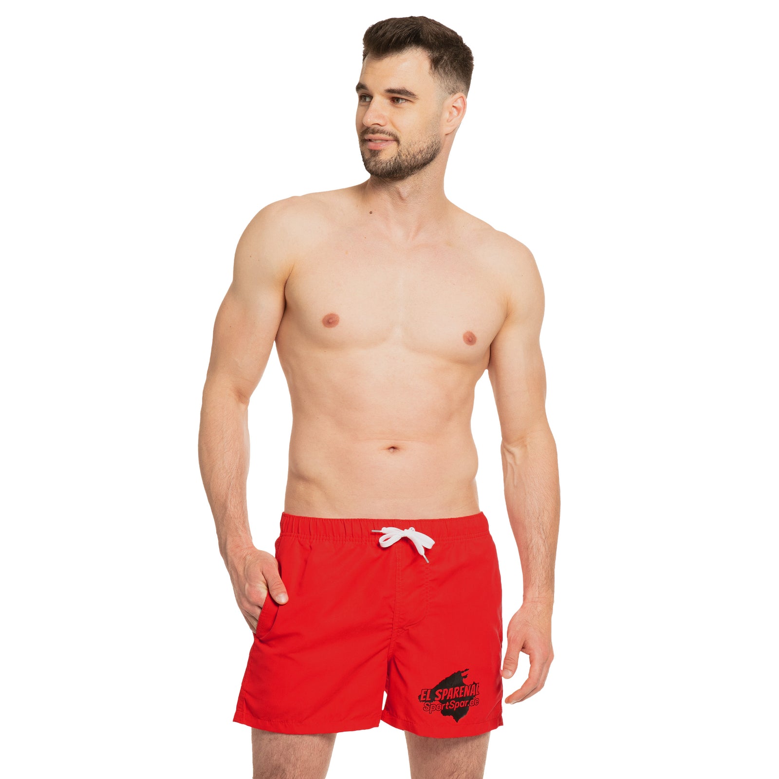 SportSpar.de "El Sparenal" Heren Zwembroek rood