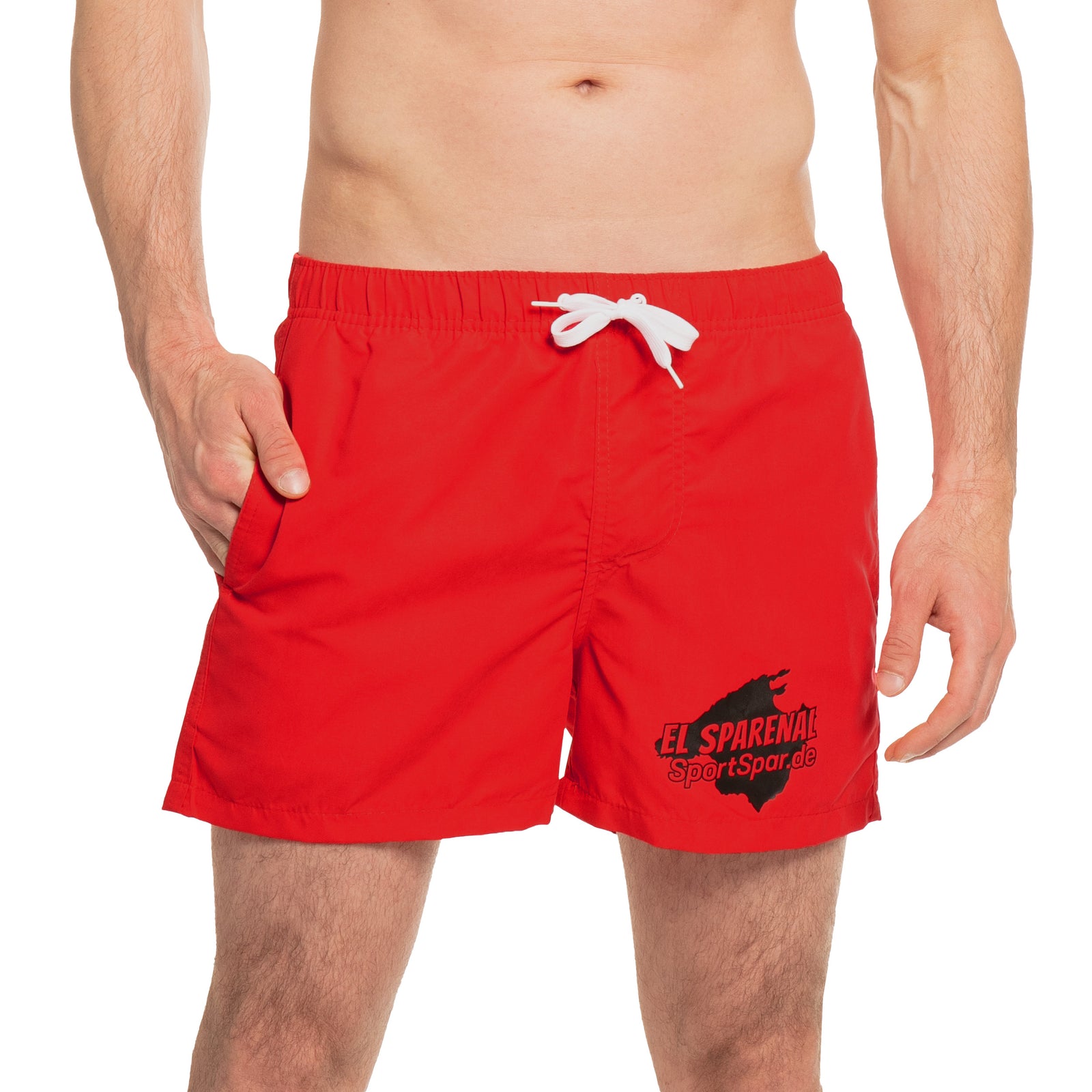 SportSpar.de "El Sparenal" Heren Zwembroek rood