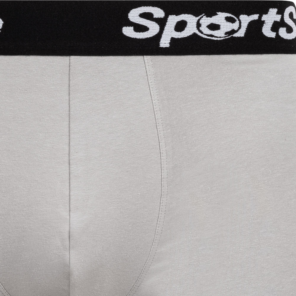 Sportspar.de Heren "Double Sparbuchse" Boxershorts 2-pack grijs
