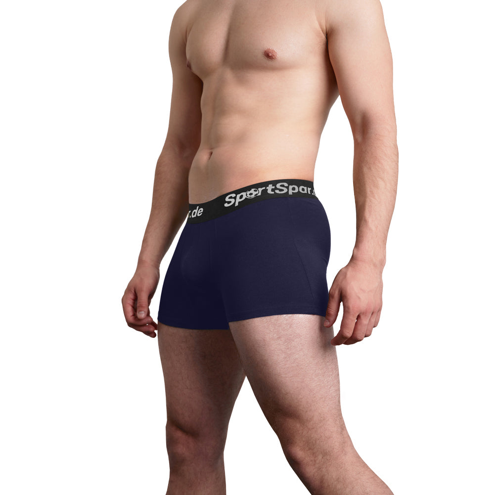 Sportspar.de Heren "Double Sparbuchse" boxershorts 2-pack blauw