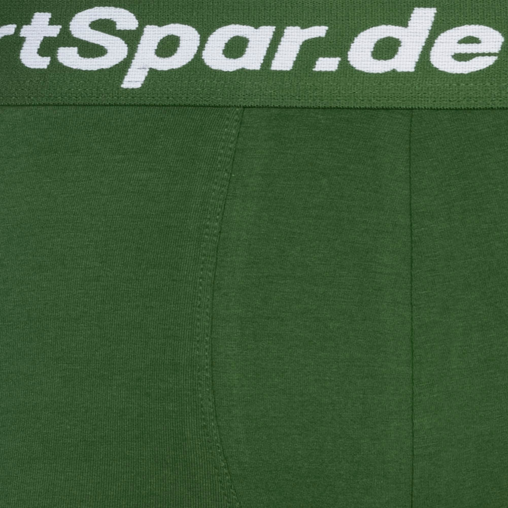 Sportspar.de Heren "Double Sparbuchse" Boxershorts 2-pack groen