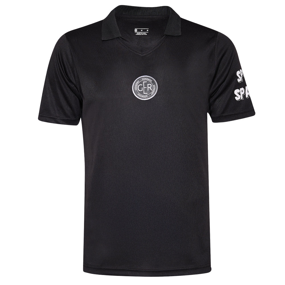 Duitsland Retro Heren Thuisshirt zwart