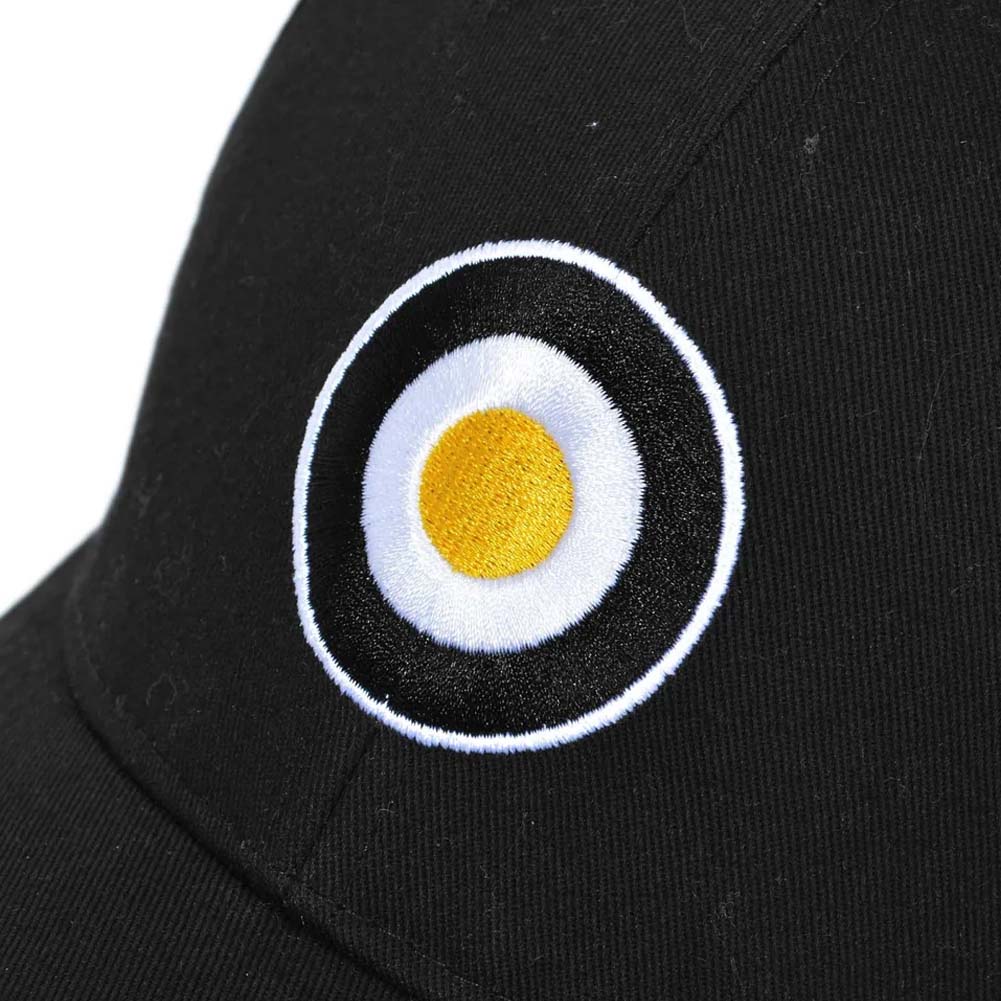 Lambretta Target Cap Heren Pet SS1038-BLK-GLD