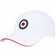 Lambretta Target Cap Heren Pet SS1038-WHT – Eén maat