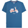 Lambretta Scooter Flag Tee T-shirt voor heren SS1208-DK BLUE – S