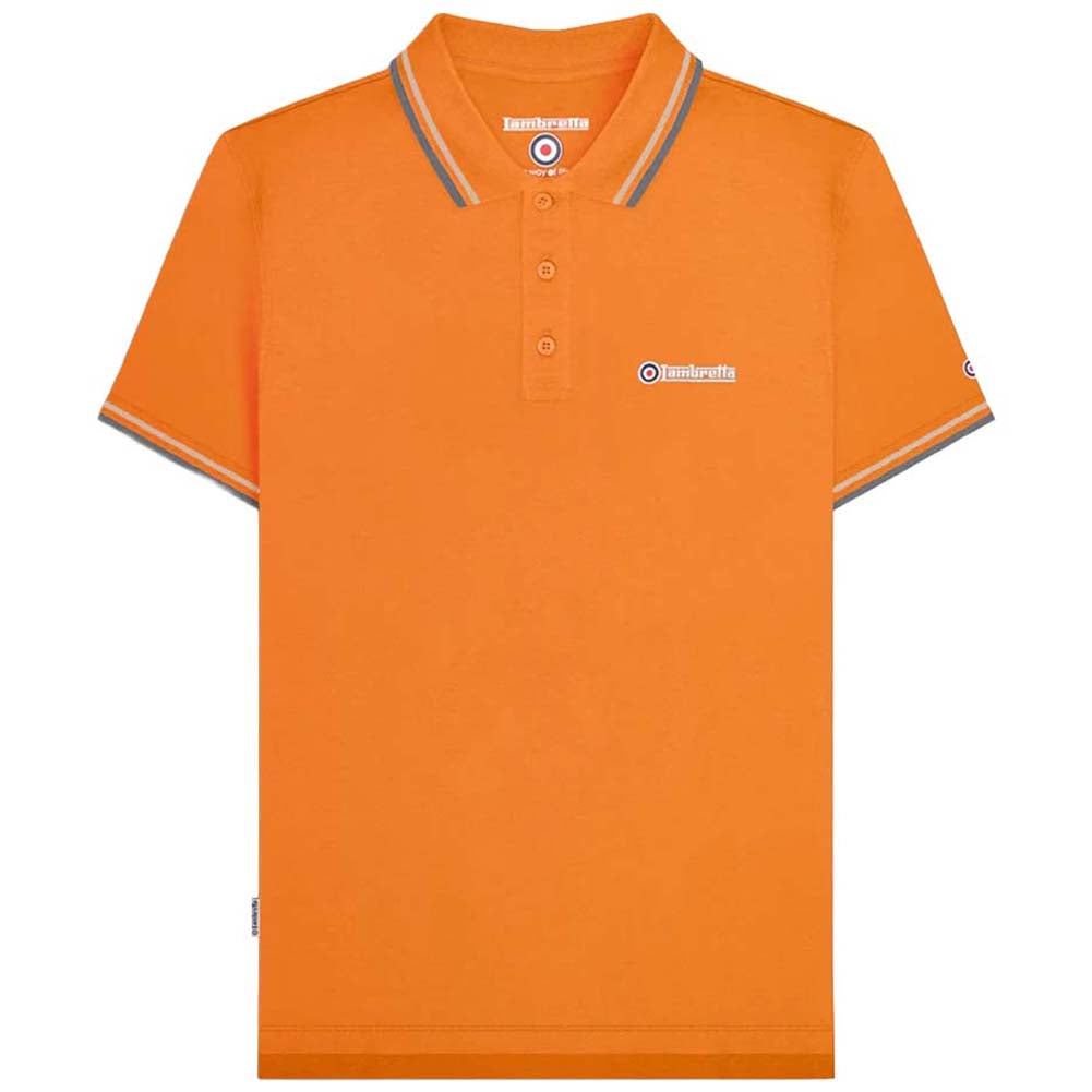 Lambretta Twin Tipped herenpoloshirt SS1608-DES-SUN
