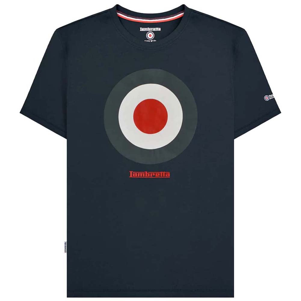 Lambretta Target T-shirt voor heren SS3846-NAVY