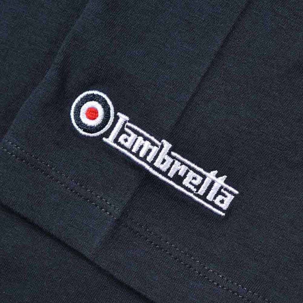 Lambretta Target T-shirt voor heren SS3846-NAVY