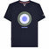 Lambretta Target T-shirt Heren SS3846-NAVY-BLUE-DOT – 3XL