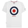 Lambretta Target T-shirt Heren T-shirt SS3846-WHITE – S