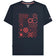 Lambretta Target Patern T-shirt voor heren SS4003-NAVY – S