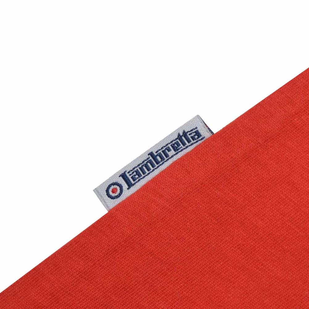 Lambretta Helmet Tee Heren T-shirt SS4007-RED