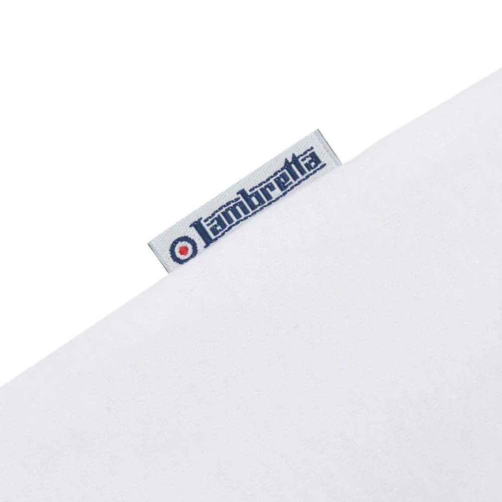Lambretta Paisley Target T-shirt Heren T-shirt SS4012-WHITE