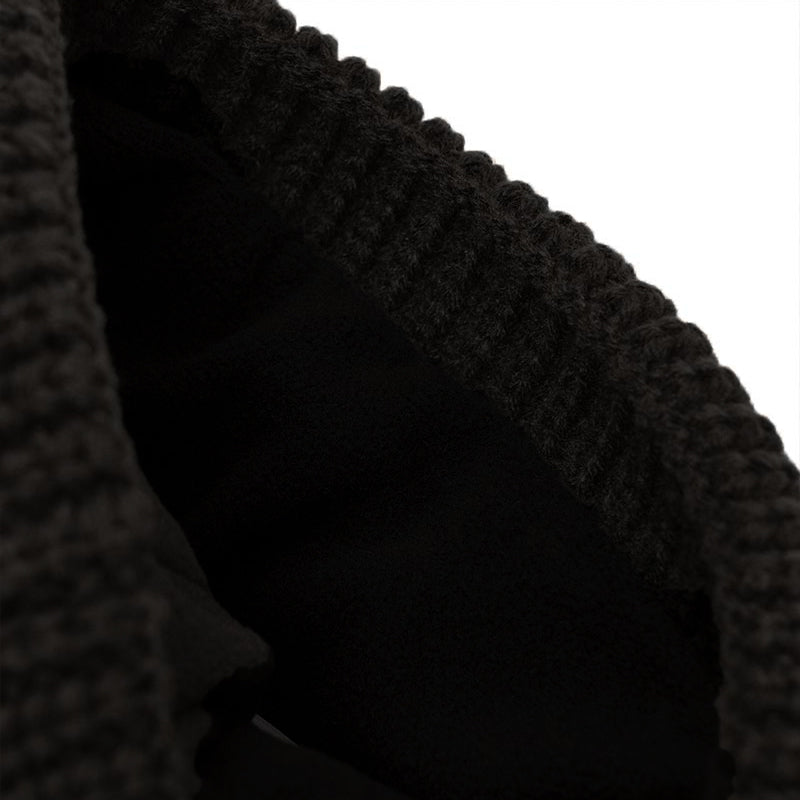 Lambretta met fleece gevoerde muts SS4327-BLACK