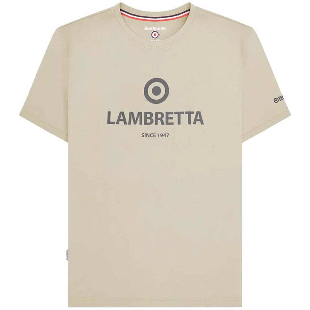 Lambretta Brand Target Tee Heren T-Shirt SS6006-TOFU