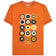 Lambretta Mod Target T-shirt voor heren SS6010-APRICOT – S