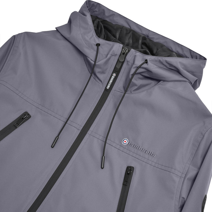 Lambretta Terrace Waterproof Heren Parka Jas SS7817-IRON