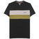 Lambretta Pannelled T-shirt voor heren SS9036-BLK – S