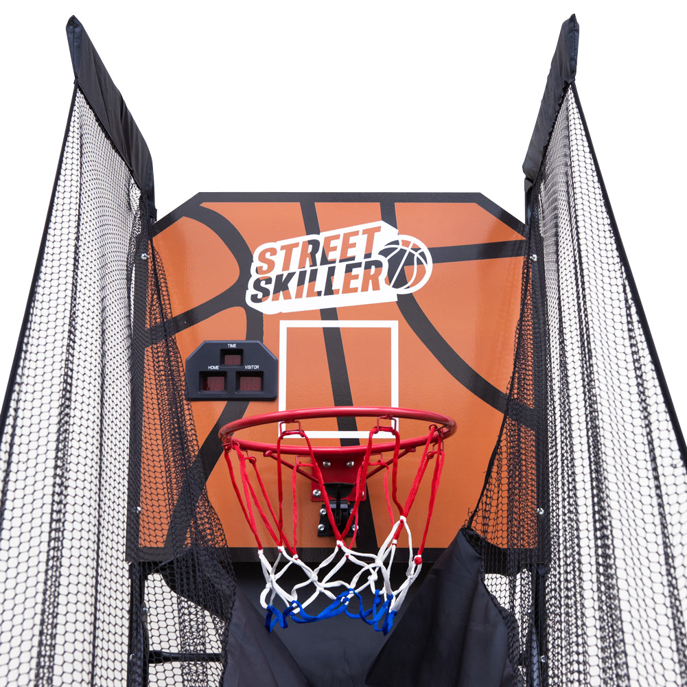 STREETSKILLER "Shootout" Basketbal schietmachine met 3 ballen