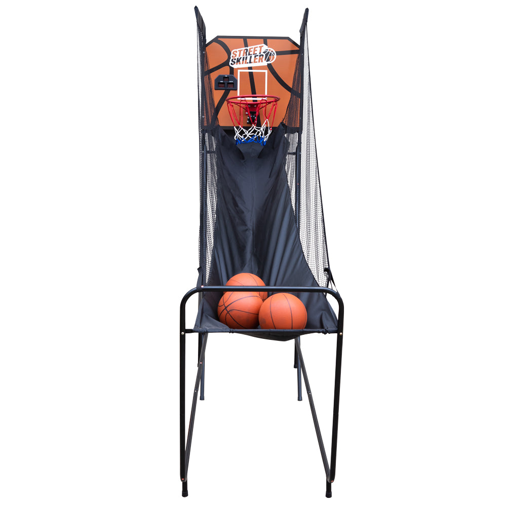 STREETSKILLER "Shootout" Basketbal schietmachine met 3 ballen