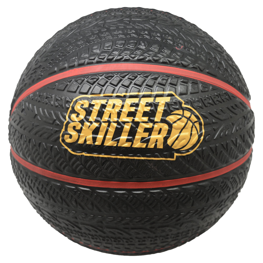 STREETSKILLER "Ultimate Grip" basketbal zwart/rood
