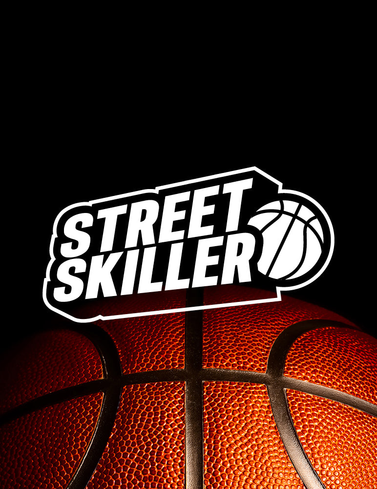 STREETSKILLER "Ultimate Grip" basketbal zwart/rood