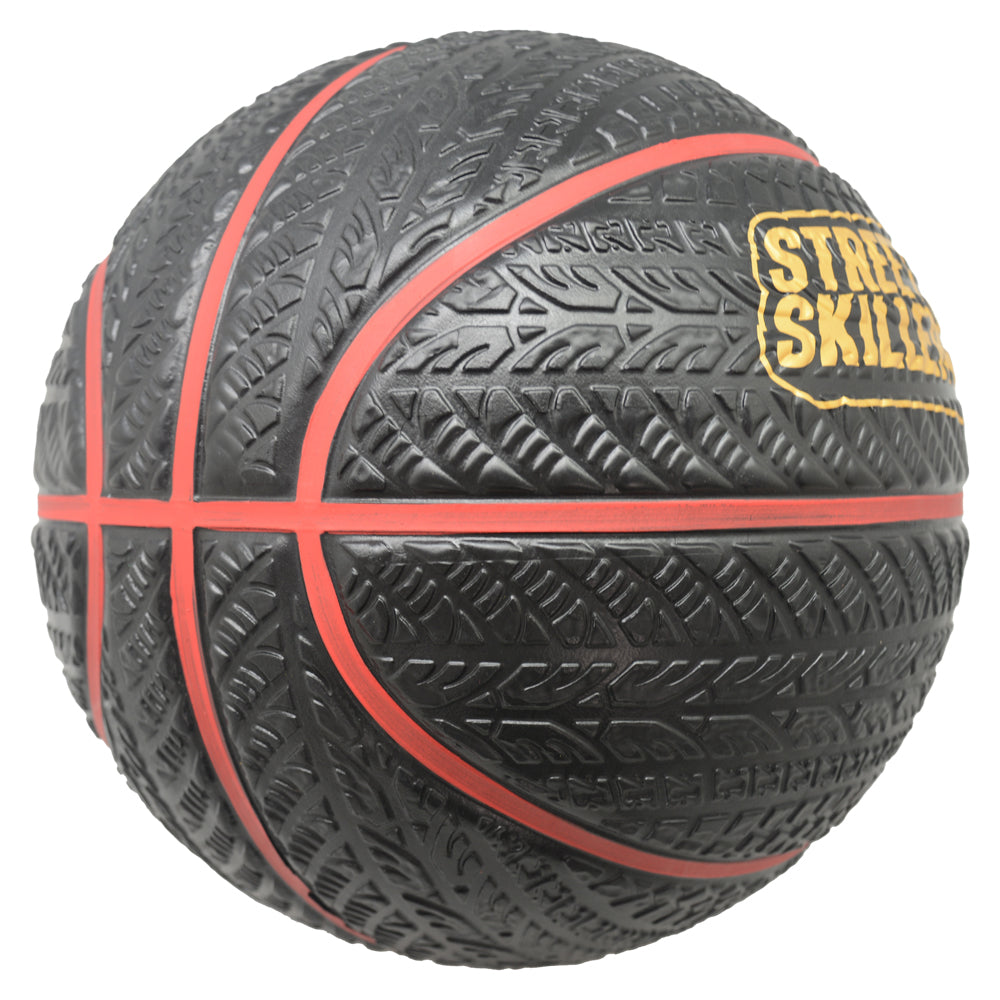 STREETSKILLER "Ultimate Grip" basketbal zwart/rood