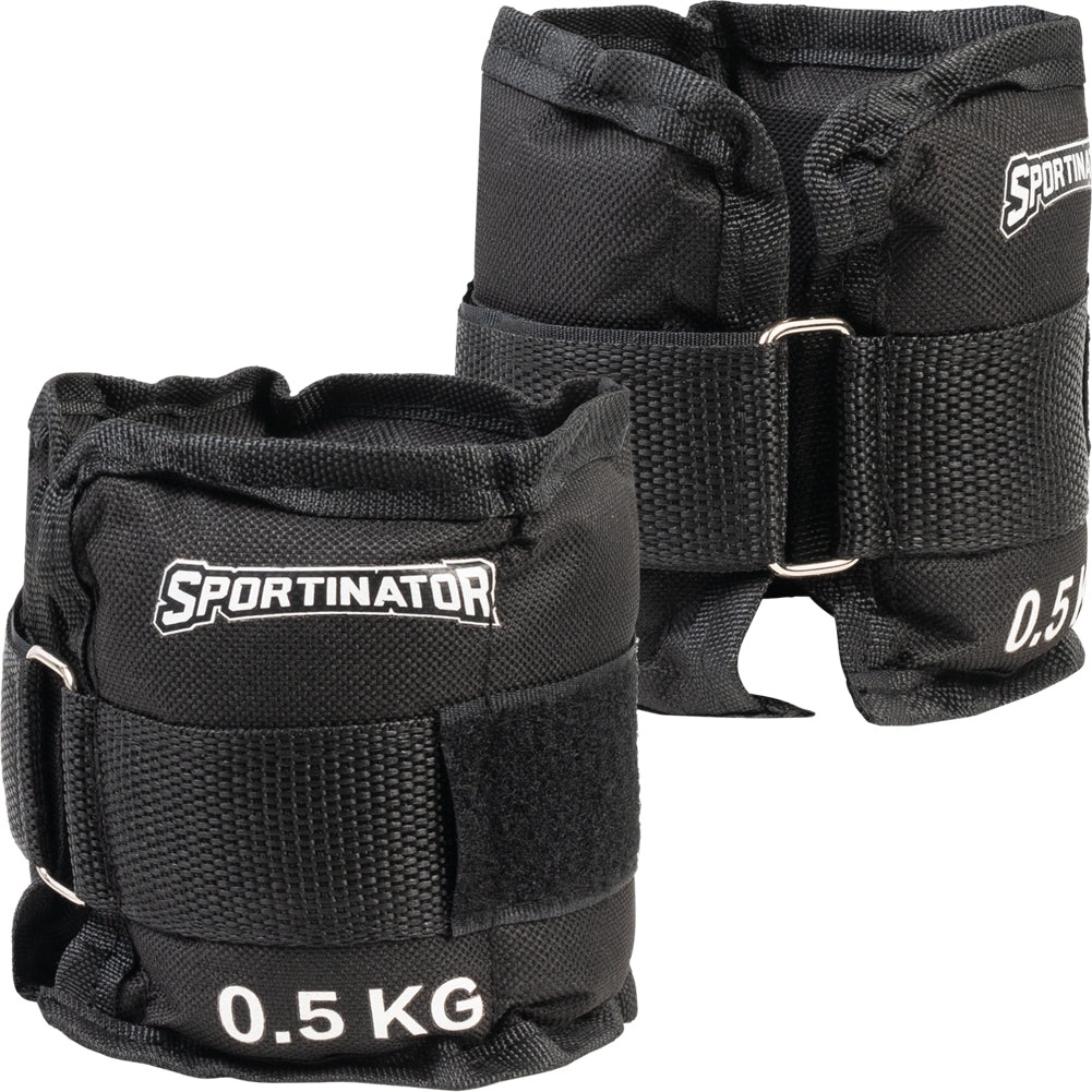 SPORTINATOR Arm- en been gewichtsmanchetten 0,5 kg 2 stuks