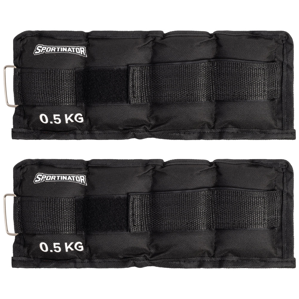 SPORTINATOR Arm- en been gewichtsmanchetten 0,5 kg 2 stuks
