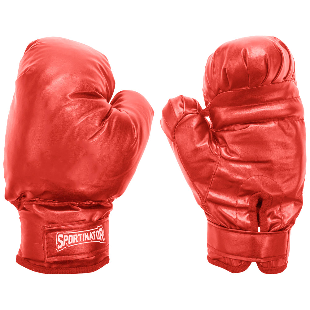 SPORTINATOR Bokszak Boksstandaard Trainer incl. boksbal & bokshandschoenen rood